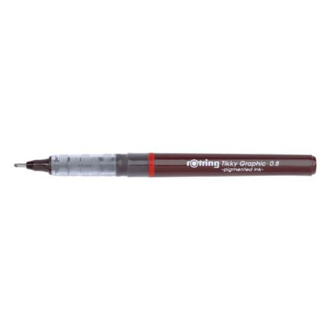 Cienkopis rOtring Tikky Graphic 0.80mm czarny - 2